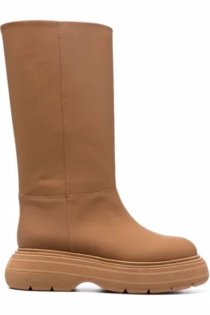 Gia Borghini Dames, Schoenen, Bruin, Maat: 36 1/2 EU Leer