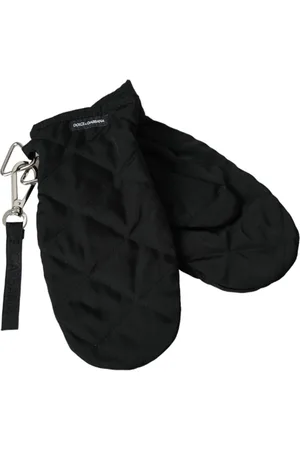 Dolce & Gabbana Dames, Accessoires, Zwart, Maat: 7 1/2 IN Nylon