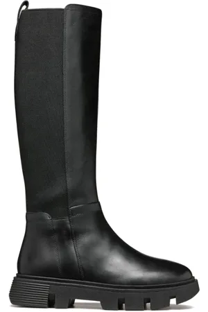 Geox Dames, Schoenen, Zwart, Maat: 38 EU Leer