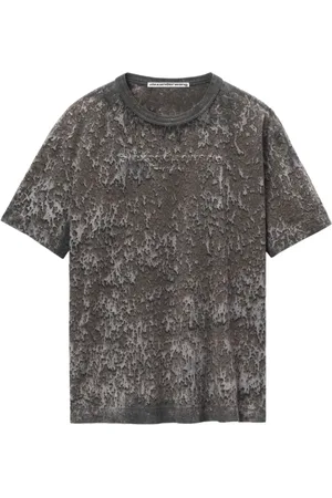 Alexander Wang Dames, Tops, Grijs, Maat: S Katoen