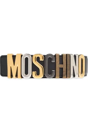Moschino Heren, Accessoires, Zwart, Maat: 100 CM Leer