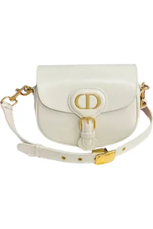 Dior Dames, Pre-owned, Wit, Maat: ONE Size Leer