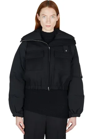 Helmut Lang Dames, Jassen, Zwart, Maat: L Wol