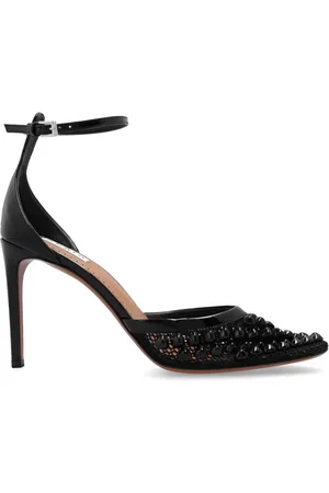 Alaïa Dames, Schoenen, Zwart, Maat: 37 EU Leer