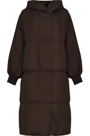 CESARE GASPARI Dames, Mantels, Bruin, Maat: S Fleece