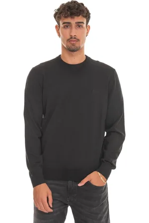 HUGO BOSS Heren, Truien, Zwart, Maat: S Wol