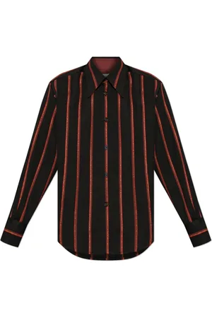Alexander McQueen Heren, Overhemden, Zwart, Maat: M Wol