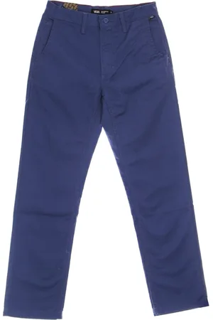 Vans Heren, Broeken, Blauw, Maat: W32 Katoen