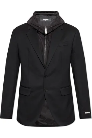 Dsquared2 Heren, Jassen, Zwart, Maat: M Wol