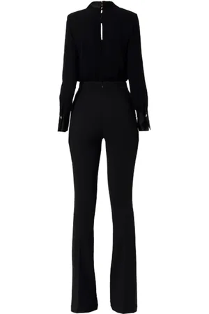 Elisabetta Franchi Dames, Jumpsuits & Playsuits, Zwart, Maat: L Viscose