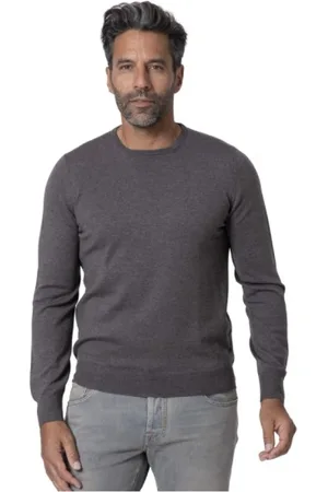 Gran Sasso Heren, Truien, Grijs, Maat: 5XL Wol
