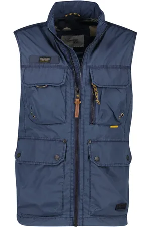 Camel Active Heren, Jassen, Blauw, Maat: S Katoen