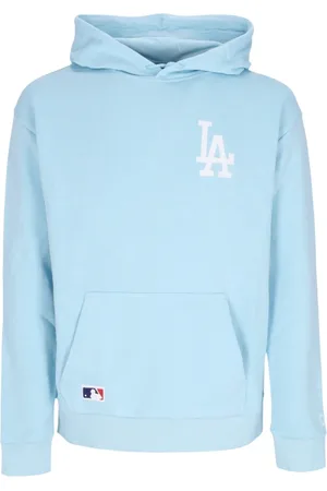 New Era Heren, Sweatshirts & Hoodies, Blauw, Maat: L Katoen