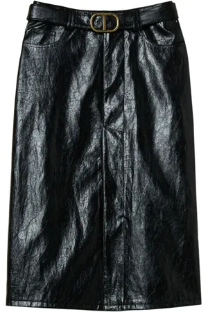Twin-Set Dames, Rokken, Zwart, Maat: L