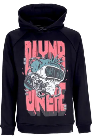 DOLLY NOIRE Heren, Sweatshirts & Hoodies, Zwart, Maat: S Katoen