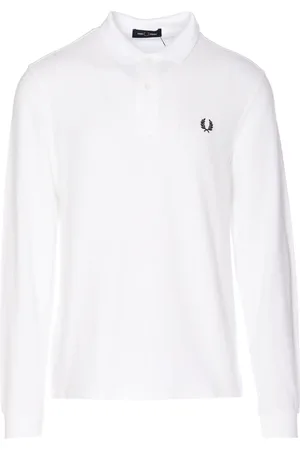 Fred Perry Heren, Tops, Wit, Maat: XL