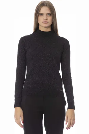 BALDININI Dames, Truien, Zwart, Maat: M