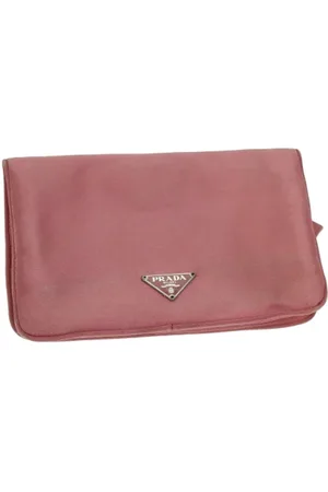 Prada Dames, Pre-owned, Roze, Maat: ONE Size Satijn