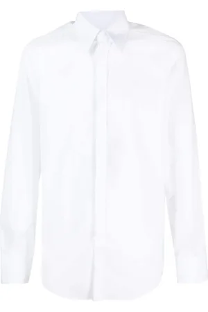Dolce & Gabbana Heren, Overhemden, Wit, Maat: 2XL Leer