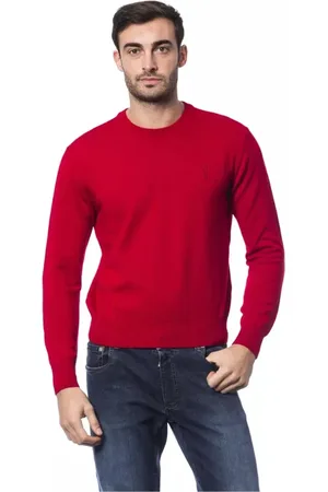 BILLIONAIRE Heren, Truien, Rood, Maat: 2XL Wol
