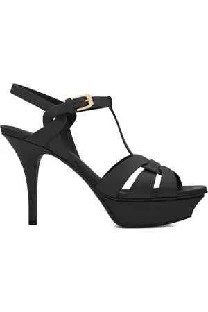 Saint Laurent Dames, Schoenen, Zwart, Maat: 37 EU Leer