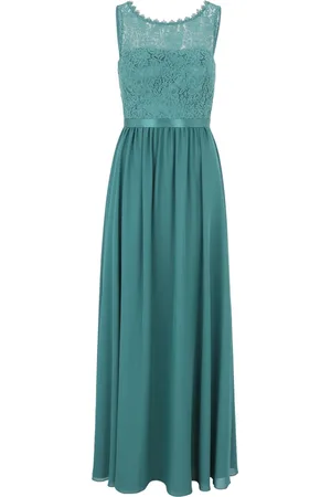 Vera Mont Dames, Jurken, Blauw, Maat: L Chiffon