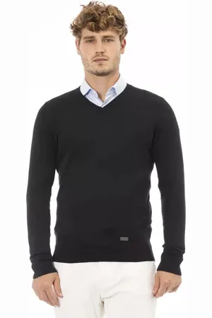 BALDININI Heren, Truien, Zwart, Maat: 3XL Kasjmier
