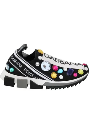 Dolce & Gabbana Dames, Schoenen, Veelkleurig, Maat: 35 EU Katoen