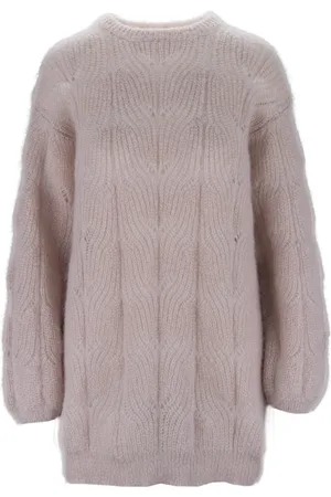 ANIYE BY Dames, Truien, Roze, Maat: XS Mohair