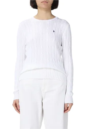 Ralph Lauren Dames, Truien, Wit, Maat: L
