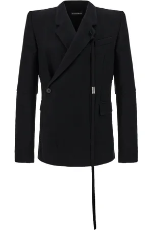 ANN DEMEULEMEESTER Heren, Jassen, Zwart, Maat: L
