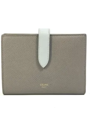 Céline Dames, Pre-owned, Grijs, Maat: ONE Size Leer