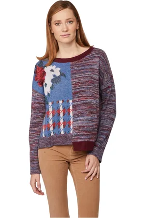 Twin-Set Dames, Truien, Veelkleurig, Maat: M Wol