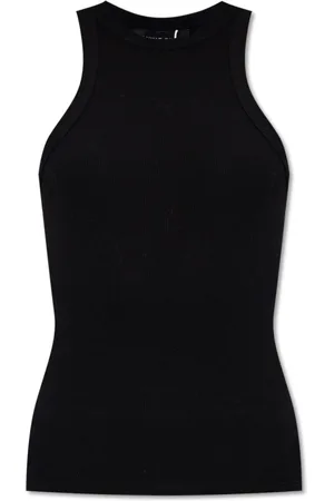 ANINE BING Dames, Tops, Zwart, Maat: XS Katoen