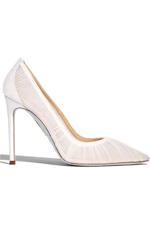 Aquazzura Dames, Schoenen, Wit, Maat: 39 EU