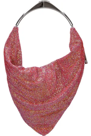 BENEDETTA BRUZZICHES Dames, Tassen, Roze, Maat: ONE Size Satijn