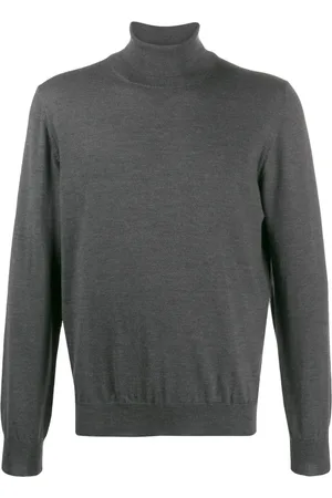 BARBA Heren, Truien, Grijs, Maat: 3XL Wol