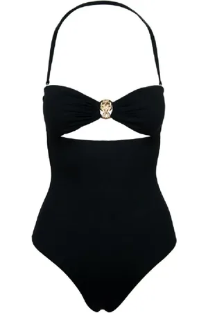 Moschino Dames, Badkleding, Zwart, Maat: M Polyamide