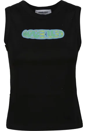 AMBUSH Dames, Tops, Zwart, Maat: XS