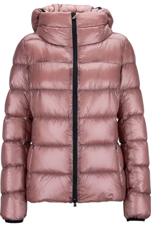 HERNO Dames, Jassen, Roze, Maat: S Leer