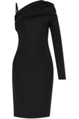 VERSACE Dames, Jurken, Zwart, Maat: S