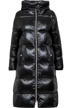 HERNO Dames, Mantels, Zwart, Maat: M Nylon