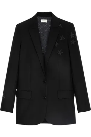 Zadig & Voltaire Dames, Jassen, Zwart, Maat: L
