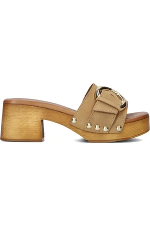 Lina Locchi Dames, Schoenen, Bruin, Maat: 37 EU Suède