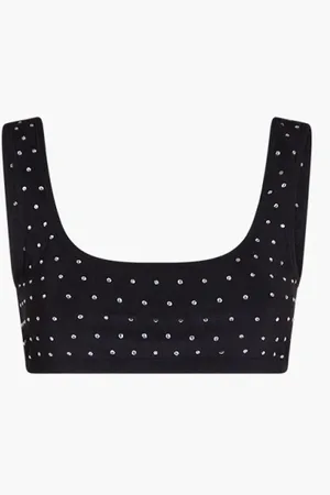 Andamane Dames, Tops, Zwart, Maat: S Spandex