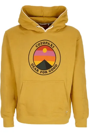 COTOPAXI Heren, Sweatshirts & Hoodies, Geel, Maat: XL Katoen