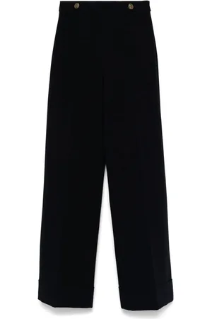 Twin-Set Dames, Broeken, Zwart, Maat: XS