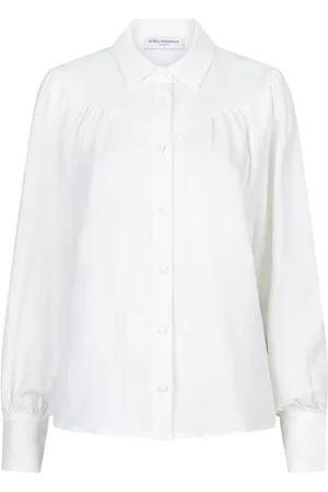 lofty manner Dames, Blouses & Shirts, Wit, Maat: XS Poliester