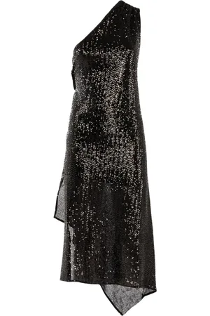 Pinko Dames, Jurken, Zwart, Maat: M