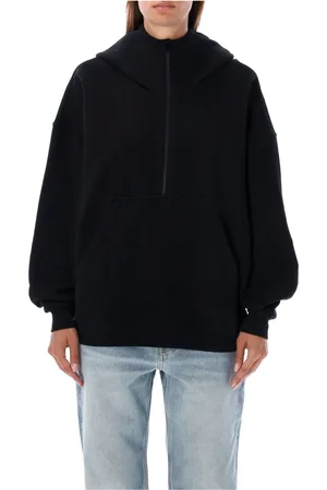 Saint Laurent Dames, Sweatshirts & Hoodies, Zwart, Maat: M Katoen